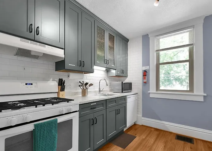 Modern Boho Stylish 1br Near Dt On Historic Street * Columbus